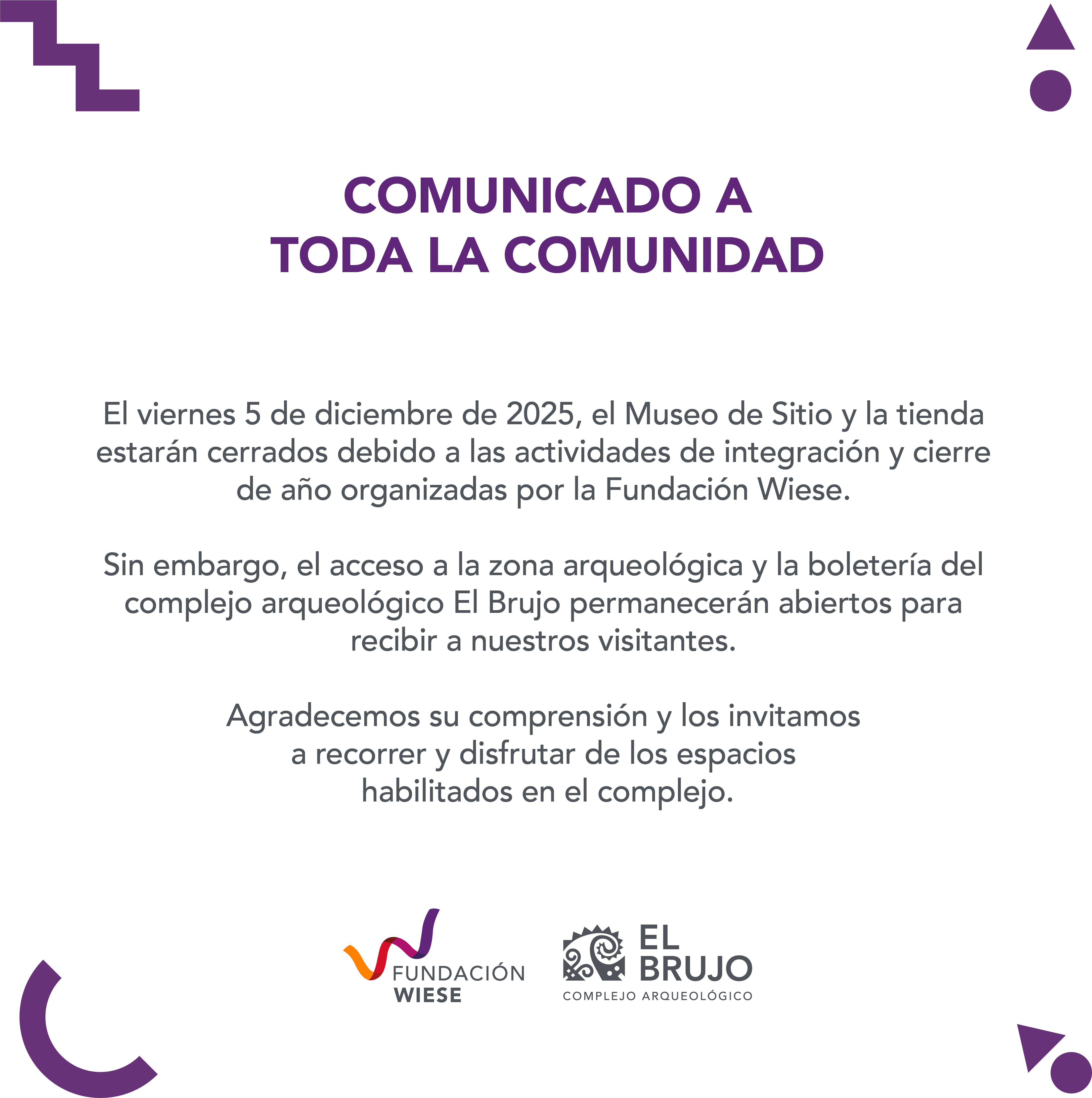 Comunicado