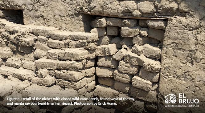 niches with closed wild-cane lintels