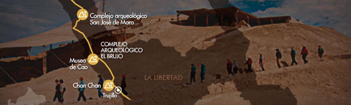 Sigue el recorrido de la Ruta Moche y conoce el Complejo Arqueológico El Brujo