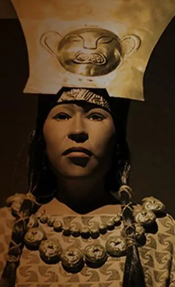 Las ofrendas en la tumba de la Señora de Cao
